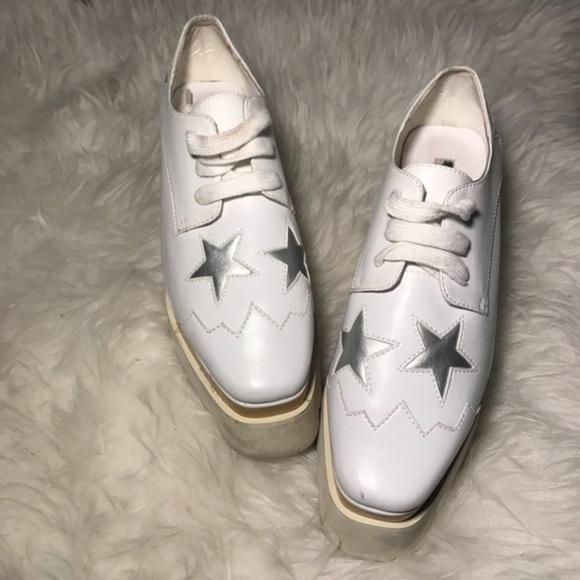 STELLA MCCARTNEY ELYSE STAR OXFORD WHITE - Picture 3 of 9